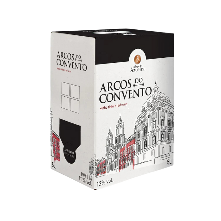 Vinho Tinto Fino Meio Seco - Arcos do Convento Bag in Box 5L