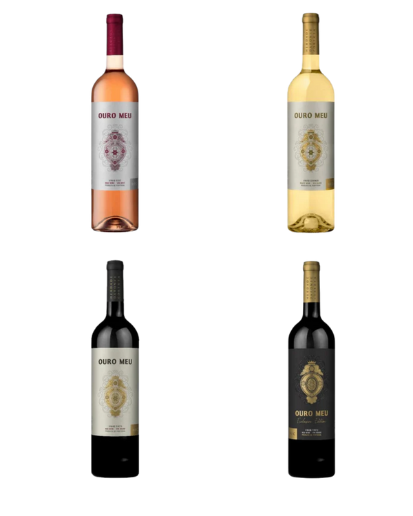 Kit Ouro Meu - Rosé, Branco, Tinto e Exclusive Edition